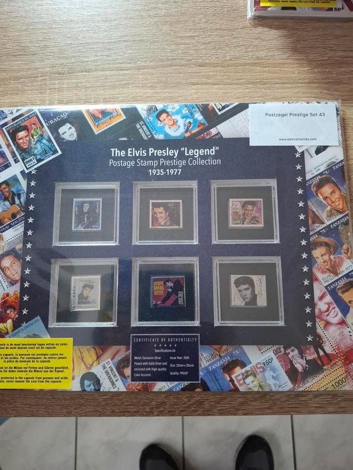 Elvis Presley Postzegel Prestige Collectie, Postzegels en Munten, Postzegels | Volle albums en Verzamelingen, Nederland en Buitenland