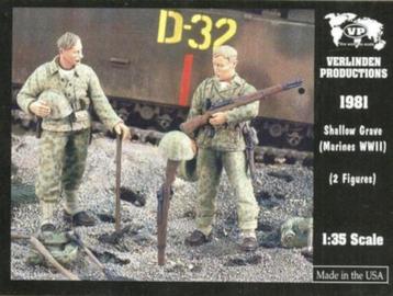 Verlinden Shallow grave Marines WWII (1981) SHF beschikbaar voor biedingen