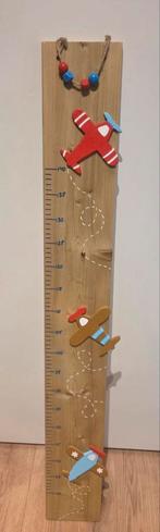Houten meetlat met vliegtuigjes, Ophalen of Verzenden, Zo goed als nieuw, Wanddecoratie