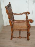 2 x Antiek houtsnijwerk Franse stoel! Nieuwe zittingen, Ophalen