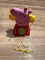 Peppa pig telefoon met trekkoord, Ophalen, Zo goed als nieuw, Jongen of Meisje