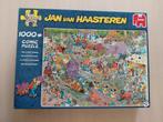 Jan van Haasteren puzzel,  Bloemencorso, 1000 stukjes, Ophalen, Zo goed als nieuw