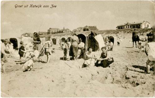 VS2 Katwijk aan Zee Strand 1920, Verzamelen, Ansichtkaarten | Nederland, Zuid-Holland, Voor 1920, Verzenden