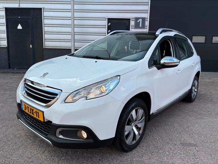 Peugeot 2008 1.6 VTI 88KW/120PK 2014 Wit, Auto's, Peugeot, Bedrijf, ABS, Airbags, Airconditioning, Bluetooth, Bochtverlichting