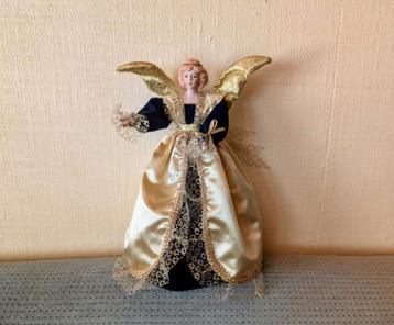 Prachtige decoratieve engel, blauw & goud beschikbaar voor biedingen