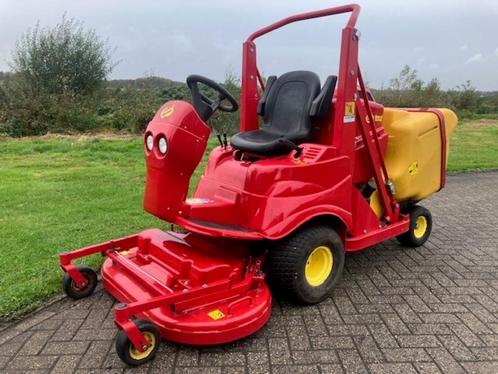 Frontmaaier Gianni Ferrari TG200 gebruikt, Tuin en Terras, Zitmaaiers, Gebruikt, 120 cm of meer, Elektrische starter, Opvangbak