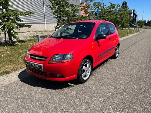 Chevrolet Kalos 1.2 3D 2005 Rood, Auto's, Chevrolet, Bedrijf, Kalos, ABS, Airbags, Elektrische ramen, Lichtmetalen velgen, USB