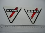 sticker KONI RACE logo sponsor auto motorsport cross race, Verzamelen, Stickers, Overige typen, Zo goed als nieuw, Verzenden