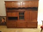 wandmeubel eiken, Huis en Inrichting, Kasten | Wandmeubels, Ophalen, Gebruikt, Met deur(en), Eikenhout