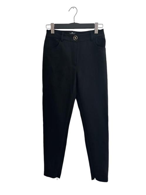 Elisabetti Franchi broek XS, Kleding | Dames, Broeken en Pantalons, Zo goed als nieuw, Maat 34 (XS) of kleiner, Zwart, Lang, Ophalen of Verzenden