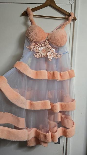 Nieuw lingerie nachthemd – peach/roze beschikbaar voor biedingen