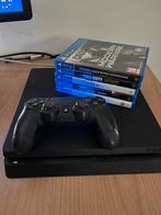 PlayStation 4 slim 1 TB, Met 1 controller, Zo goed als nieuw, 1 TB, Ophalen