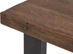 Stoere eettafel Pure van oud railway hout 240x100cm, Ophalen, Stoer, 100 tot 150 cm, Vijf personen of meer