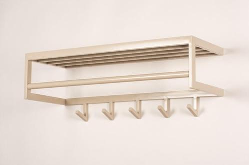 japandi style kapstok beige zand hal wandmeubel hoedenplank, Huis en Inrichting, Woonaccessoires | Kapstokken, Nieuw, Wandkapstok