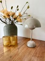 Retro Stalen Bloempot LED Design Lamp Draadloos, Ophalen, Nieuw, Metaal, Minder dan 50 cm