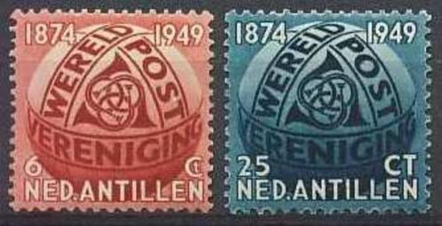 Nederlandse Antillen 209/10 postfris UPU 1949, Postzegels en Munten, Postzegels | Nederlandse Antillen en Aruba, Postfris, Verzenden