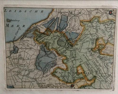 Sale gravure Leidsche Meer *tres belle*, Antiek en Kunst, Kunst | Etsen en Gravures, Verzenden