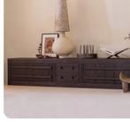 Bepurehome Hiku tv meubel Japandi, Ophalen of Verzenden, Zo goed als nieuw