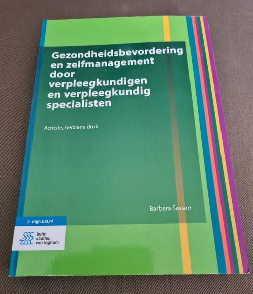 Gezondheidsbevordering en zelfmanagement door verpleegkundig, Boeken, Studieboeken en Cursussen, Zo goed als nieuw, HBO, Ophalen of Verzenden