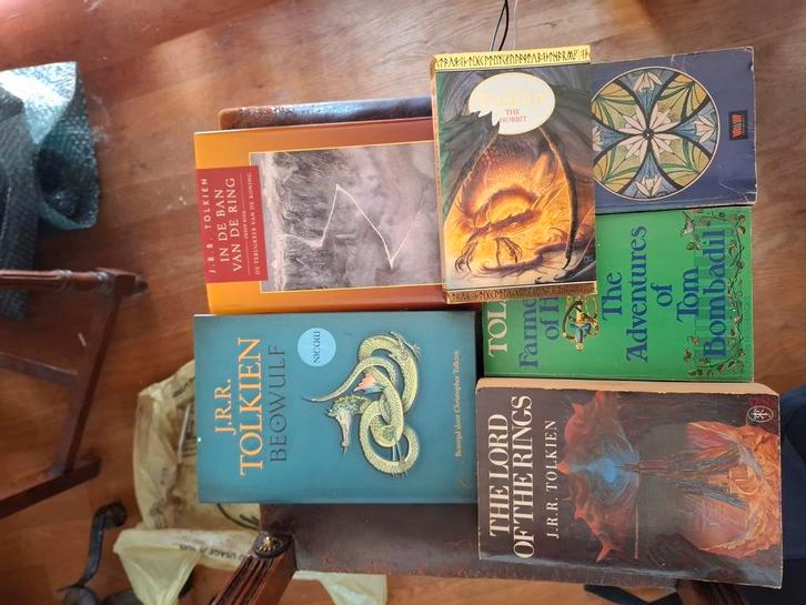 Tolkien boeken. Beowulf, The Hobbit, Lord of the Rings, Verzamelen, Lord of the Rings, Boek of Poster, Ophalen of Verzenden