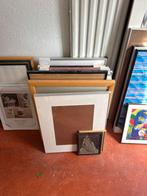 Diverse fotolijsten glas, Huis en Inrichting, Woonaccessoires | Lijsten, Ophalen of Verzenden, Gebruikt, Hout, Minder dan 50 cm