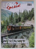 Loki Special 44 Rhätische Bahn, 1B1 en 1D1 elektrische locs, Ophalen of Verzenden, Gebruikt, Trein, Boek of Tijdschrift