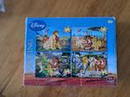 Disney    grote stukjes    12  16   20    24St          7 4, Ophalen of Verzenden, Minder dan 500 stukjes, Gebruikt, Legpuzzel
