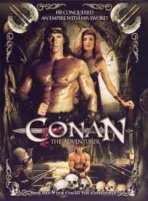 Te koop DVD Conan te Adventurer-serie, Cd's en Dvd's, Dvd's | Tv en Series, Zo goed als nieuw, Science Fiction en Fantasy, Alle leeftijden