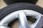 Mercedes SLK r170 C-klasse w203 velgen 5x112 + zomerbanden, Gebruikt, 16 inch, Banden en Velgen, Nvt
