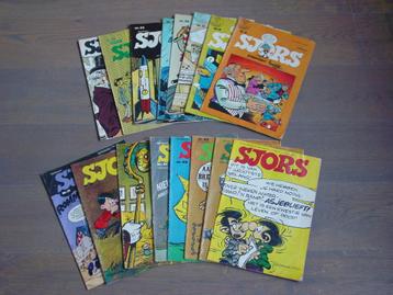 Stripboeken Sjors, jaargang 1974