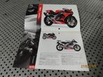 Aprilia 2005 modellen kleurenfolder Reclame o.a. RSV - Tuono, Ophalen of Verzenden, Gelezen, Merk of Model