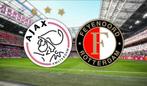 1 ticket Ajax - Feyenoord vak 404 top zicht, Tickets en Kaartjes, Eén persoon, December