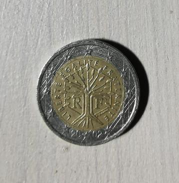 2 euro munt Frankrijk 2002 beschikbaar voor biedingen