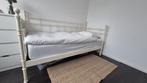 Nostalgisch Ikea Spijlenbed - Wit Eenpersoons, Ophalen, 85 tot 100 cm, Gebruikt, Lattenbodem