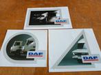 3 oude Daf vrachtwagen stickers., Ophalen of Verzenden, Zo goed als nieuw