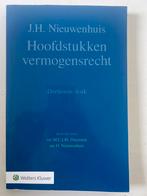 Vermogensrecht - Nieuwenhuis, 13e druk, Ophalen of Verzenden, Gamma, Gelezen, WO