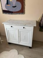 Commode, kast, dressoir met marmer blad, Huis en Inrichting, Kasten | Dressoirs, Ophalen, 50 tot 100 cm, Zo goed als nieuw, 25 tot 50 cm