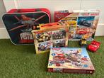 Cars en Planes puzzels, speelfiguren en koffertje, Ophalen of Verzenden, Gebruikt, Jongen of Meisje