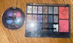 Oogschaduw metallic shimmer make up palette cosmetica 6, Ophalen of Verzenden, Zo goed als nieuw
