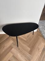 Zwarte Bijzettafel Loods 5, Metaal of Aluminium, 55 tot 75 cm, Zo goed als nieuw, Ovaal