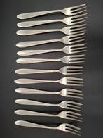 Antiek zilver taartvorkjes 12 stuks Gerritsen v Kempen, Antiek en Kunst, Antiek | Goud en Zilver, Ophalen of Verzenden, Zilver