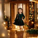 KLEIN GROEN STERRENJURK VOOR MEISJES MET EEN TASSALE ALERT, Kinderen en Baby's, Kinderkleding | Maat 158, Meisje, ., Nieuw, Ophalen of Verzenden