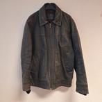 DNR echt leren heren winterjack, antracietgrijs, 54, Maat 52/54 (L), Ophalen of Verzenden, DNR, Grijs