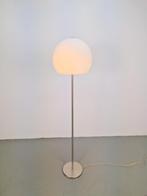 Vintage vloerlamp wit glazen bol metaal Germany, N, N, Vintage, Ophalen of Verzenden