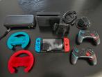 Nintendo Switch met bijbehorende accessoires, Spelcomputers en Games, Spelcomputers | Nintendo Switch, Ophalen, Gebruikt, Switch Original