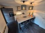 Keuken met schiereiland en composiet blad, Huis en Inrichting, Keuken | Complete keukens, Ophalen, Gebruikt, Graniet of Steen
