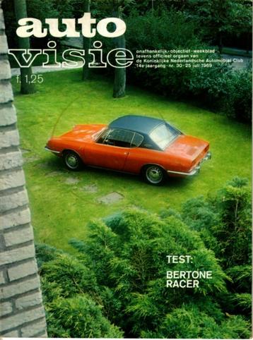 Autovisie test Bertone Racer Juli 1969 beschikbaar voor biedingen