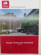 Reader Onderzoek bij Bedrijf - Hogeschool Rotterdam, Ophalen of Verzenden