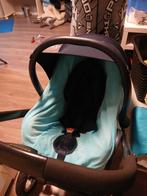 Complete Kinderwagen Set: Maxi-Cosi, Wandelwagen, Kinderen en Baby's, Kinderwagens en Combinaties, Ophalen, Gebruikt, Verstelbare duwstang