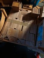 Blokkensets en montessorimaterialen (oud van hout), Kinderen en Baby's, Ophalen, Gebruikt, Puzzelen